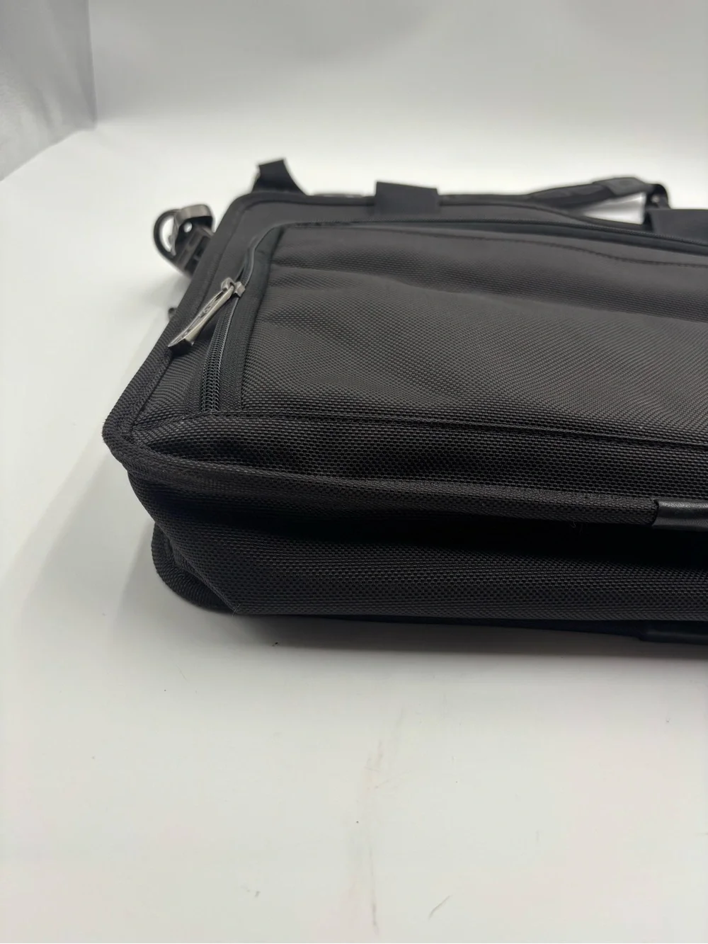 Victorinox Black Laptop Messenger Bag with Padded Strap